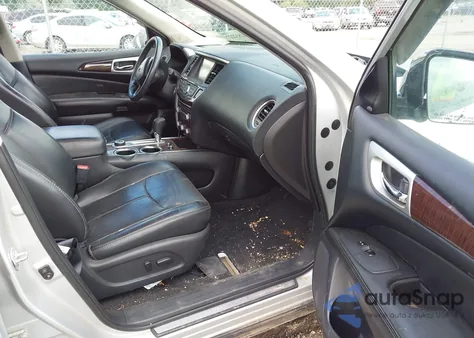 2016 Nissan Pathfinder Platinum из США, поврежденный, VIN 5N1AR2MM4GC657696